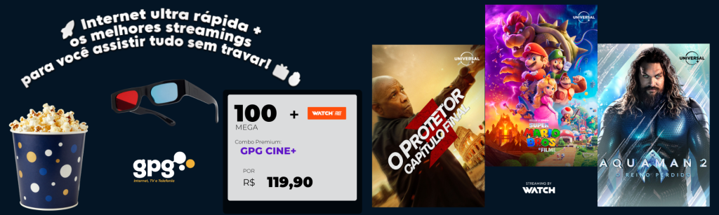 Combo Premium Ilha GPG Cine+ Watch